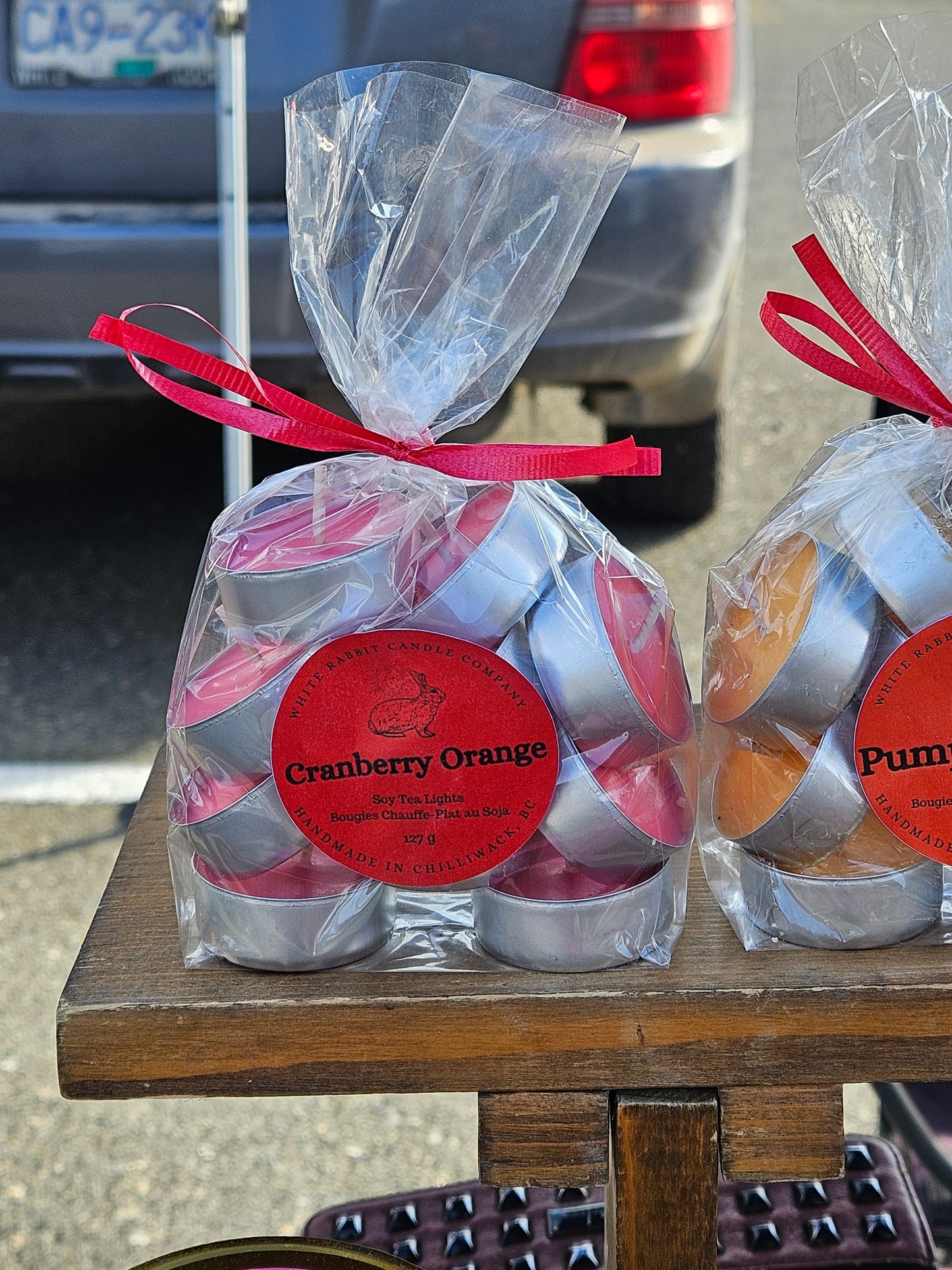 Cranberry Orange Tea Lights