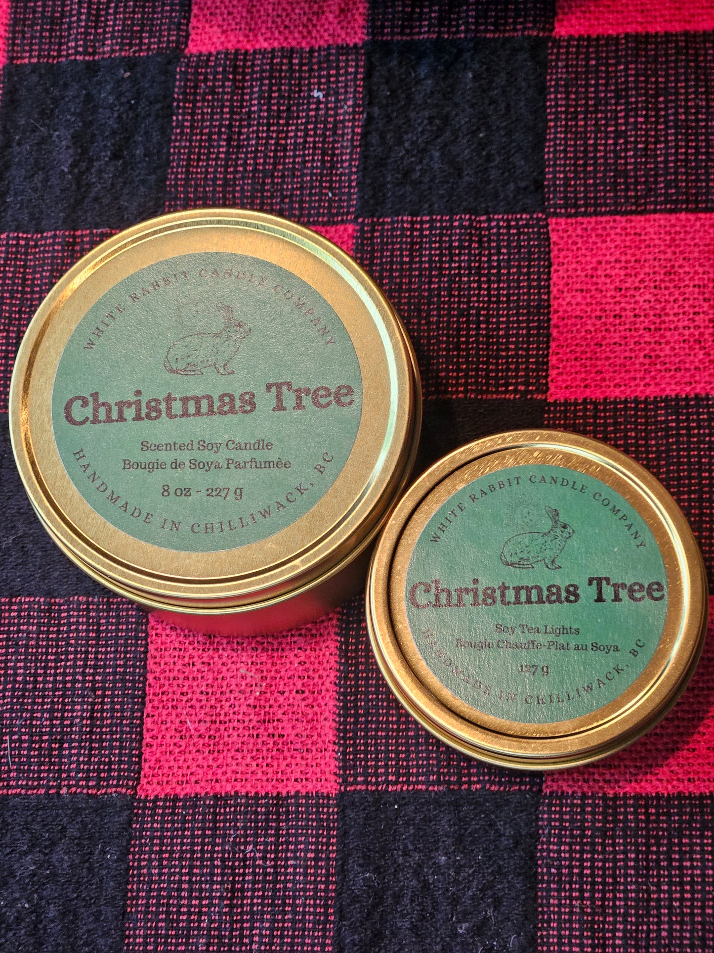 Christmas Tree Soy Candle