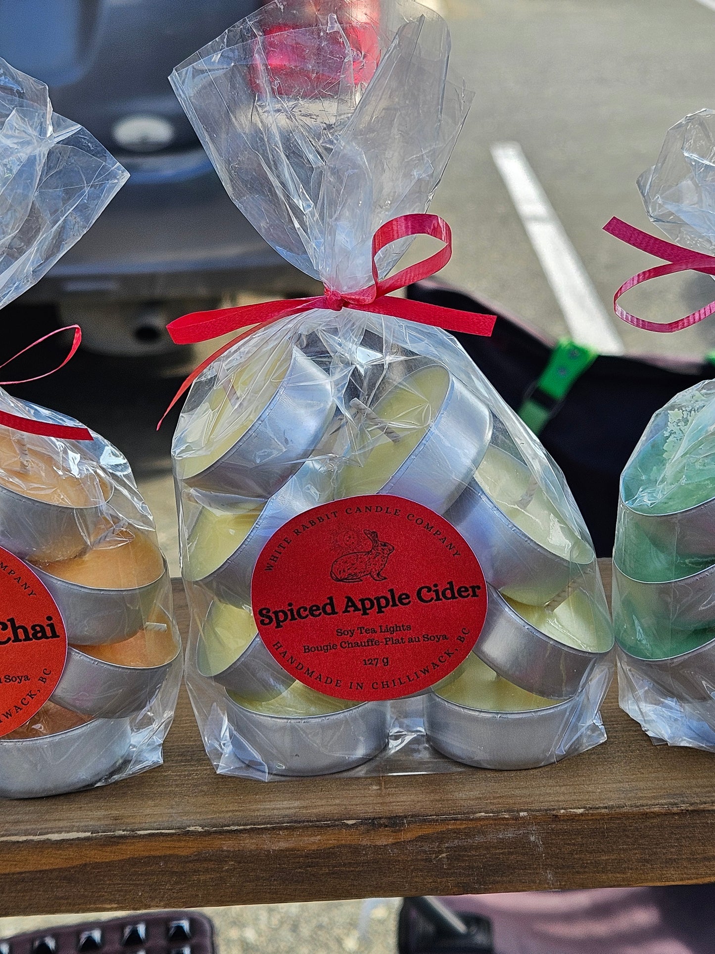 Spiced Apple Cider Soy Tea Lights