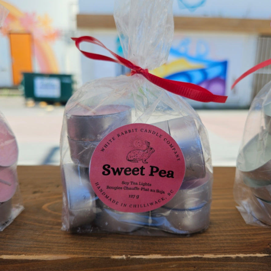 Sweet Pea Tea Lights