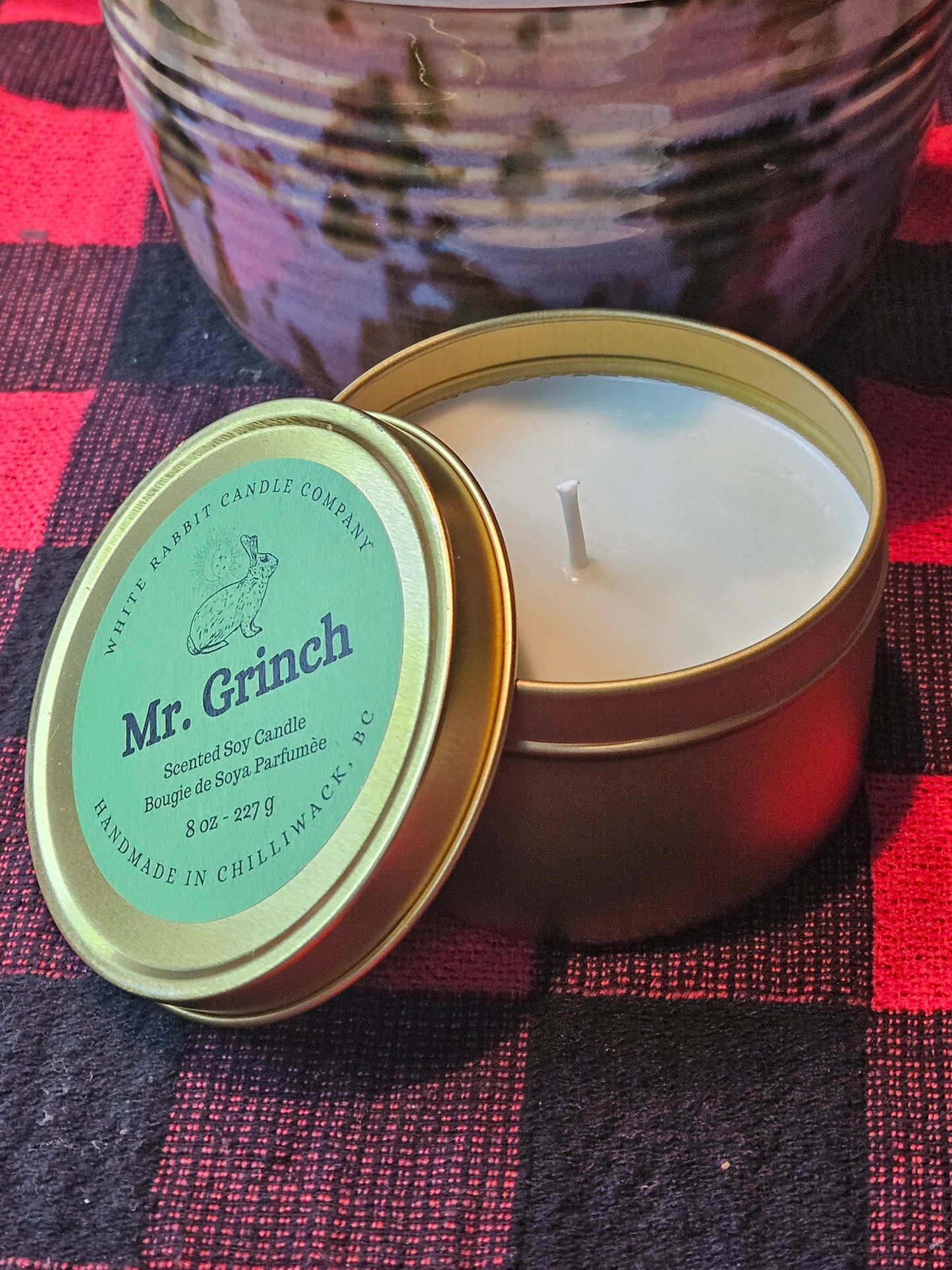 Mr. Grinch Soy Candle