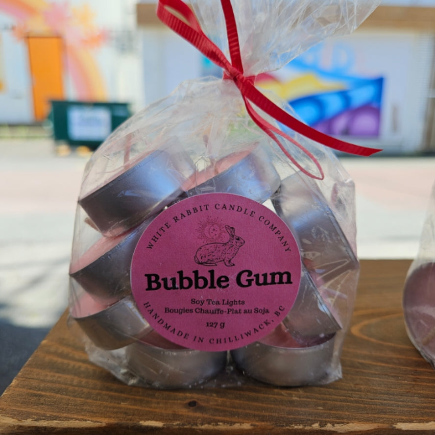 Bubble Gum Tea Lights