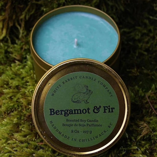 Bergamot & Fir Soy Candle